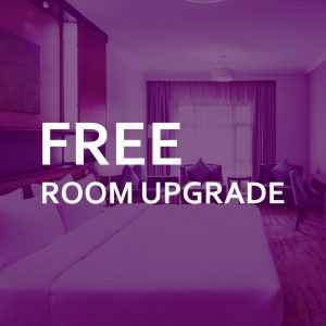 FREE ROOM UPGRADE